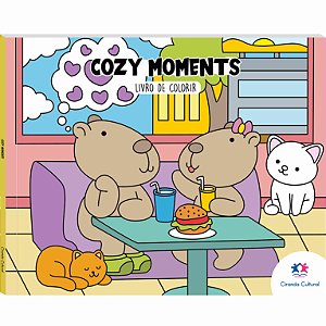 Livro Cozy Moments - Livro de Colorir