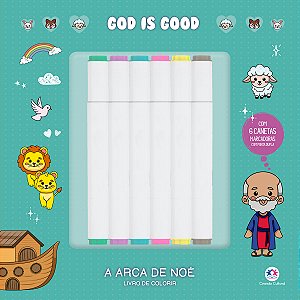 Livro A arca de Noé - para colorir
