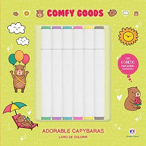 Livro Adorable Capybaras