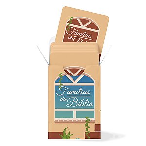 Livro Jogo Bíblico De Cartas | Famílias Da Bíblia - Penkal