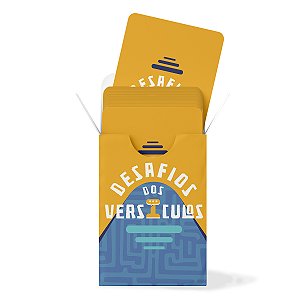 Livro Jogo Bíblico De Cartas | Desafio Dos Versículos - Penkal