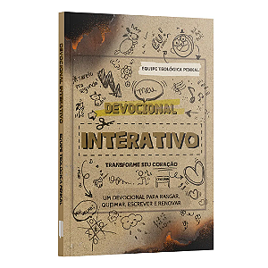 Livro Devocional Interativo - Um Devocional Para Rasgar, Queima...