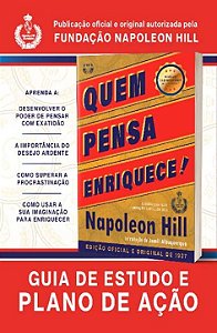 Livro Quem pensa enriquece!: guia de estudo e plano de aç...