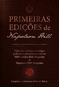 Livro Primeiras edições de Napoleon Hill: Uma rara coletânea de...