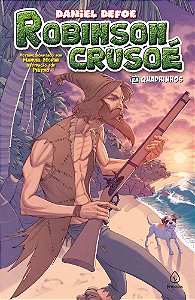Livro Robinson Crusoé: em quadrinhos