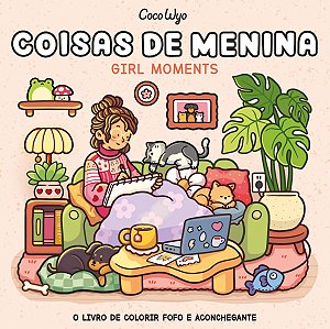 Livro Coisas De Menina (Girl Moments) – Livro De Colorir Coco W...