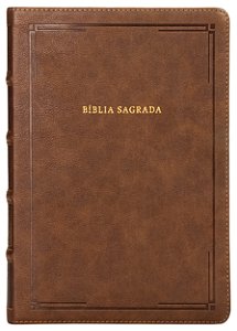 Livro Bíblia Nvi Referência - Capa Barroca