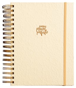 Livro Meu Plano Perfeito, Planner Sem Data, Capa Creme | Planne...