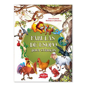 Livro Fábulas De Esopo Para Crianças - (Zt Cat)
