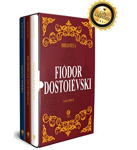 Livro Biblioteca Dostoiévski Volume II - Box com 3 Livros - Edi...