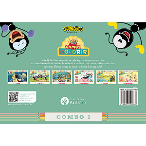 Livro Livros para colorir Smilinguido - Kit 2