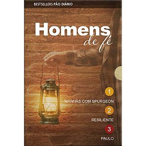 Livro Box - Homens de fé - 3 livros: Convite à comunhão c...