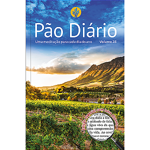 Livro Pão Diário - Volume 28 - Letra Gigante - Paisagem