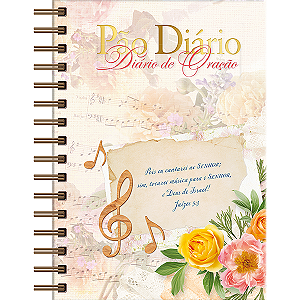 Livro Diário De Oração - Cantarei
