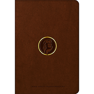 Livro Bíblia Sagrada NVT - Luxo - Marrom