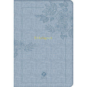 Livro Bíblia Sagrada NVT - Luxo - Azul