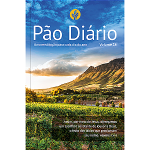 Livro Pão Diário - Vol. 28 - Paisagem