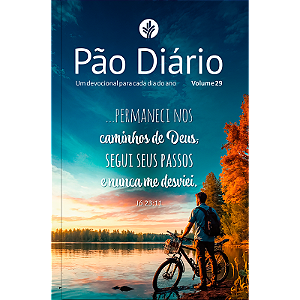 Livro Devocional Pão Diário - Letra grande — Permanecer - Devoc...