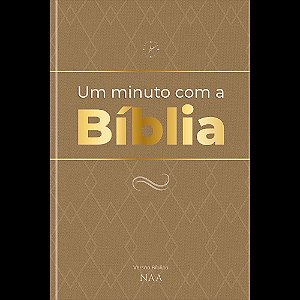 Livro Um minuto com a Bíblia - Marrom: leituras bíblicas diária...