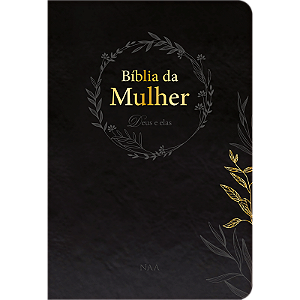 Livro Bíblia da mulher - Deus e elas - preta: Ferramenta comple...