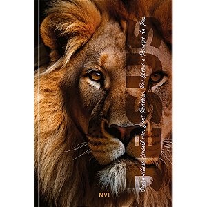 Livro Bíblia Sagrada NVI - Leão de Judá (Volume 1)
