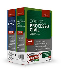 Livro Combo TN - Código civil e código processo civil