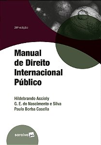 Livro Manual de direito internacional público