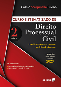 Livro Curso sistematizado de direito processual civil (Vo...