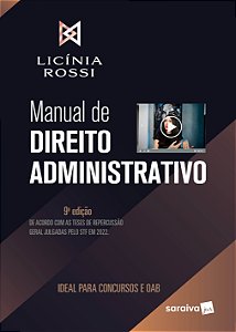 Livro Manual de direito administrativo
