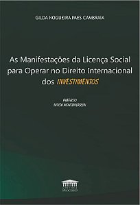 Livro As Manifestações Da Licença Social Para Operar No D...