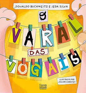 Livro O varal das vogais
