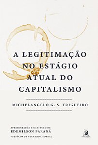 Livro A legitimação no estágio atual do capitalismo