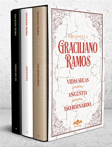 Livro Biblioteca Graciliano Ramos - Box Com 3 Livros