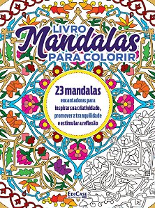 Livro Livro Mandalas Para Colorir - Ed. 01