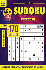 Livro Livro Sudoku - Ed.41 - Nível Médio/Difícil - O Maior Pass...