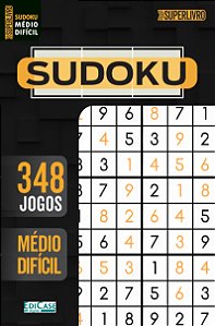 Livro Superlivro Sudoku - Ed. 01 - Médio/Difícil