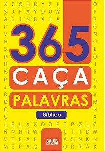 Livro 365 caça-palavras bíblico