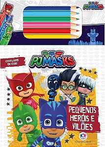 Livro PJ Masks - Pequenos heróis e vilões