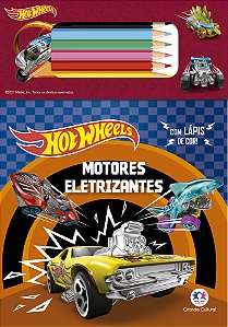 Livro Hot Wheels - Motores eletrizantes
