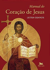 Livro Manual Do Coração De Jesus - Letra Grande (Capa Cristal)