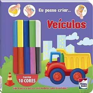 Livro Criando com Massinha! Veículos