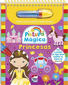 Livro Pintura mágica - Princesas