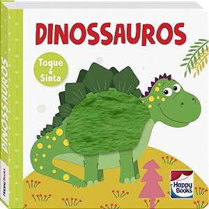 Livro Animais Fofuchos - Toque e Sinta: Dinossauros