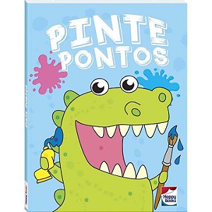 Livro Pinte pontos - Azul