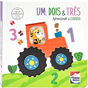 Livro Aprendendo a contar - Um, dois e três
