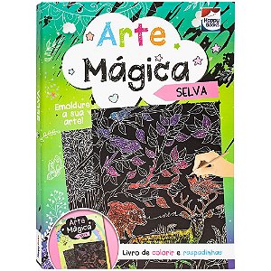 Livro Arte mágica - Selva