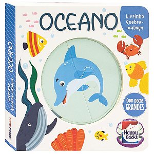 Livro Livrinho Quebra-cabeça: Oceano