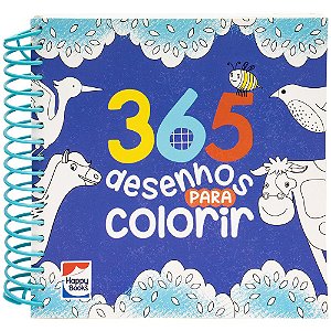 Livro 365 desenhos para colorir