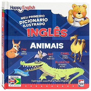 Livro Happy English - Meu primeiro dicionário ilustrado -...