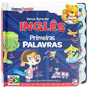 Livro Happy English - Vamos aprender: Primeiras palavras